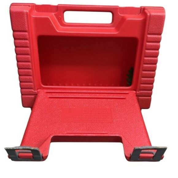 Lego Vintage 1985 Red Hard Plastic Carrying Case - Picture 8 of 8